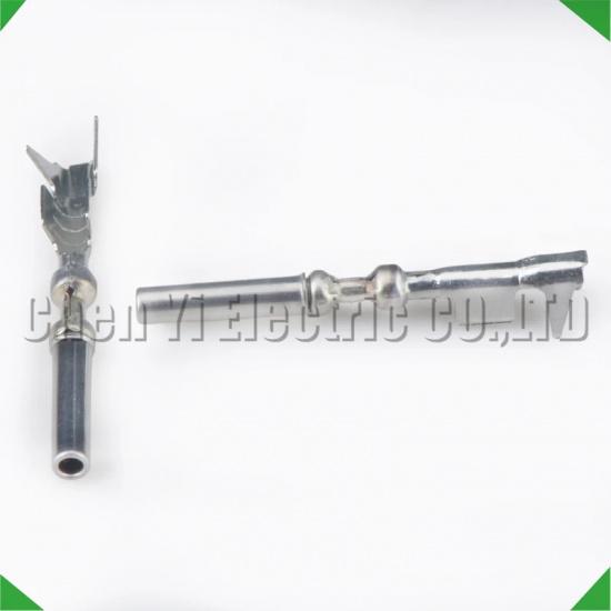 50 Pcs 1.0 mm Male or Female wire Crimp Pins For 3-1447221-3 Sheath Automotive Connectors Wire harness Plug