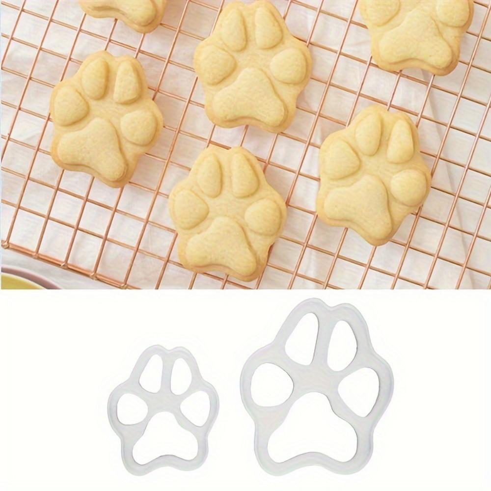 Форма для печенья PP Fondant Cat Paw 3D Mold Тесто Симпатичный резак для печенья Инструмент для выпечки Кондитерские изделия DIY Мультяшная форма для торта Аксессуары для выпечки