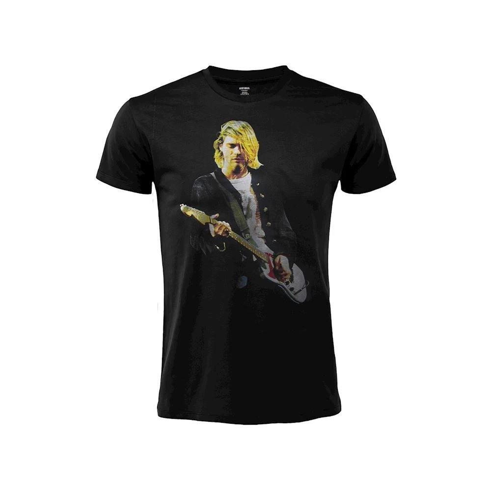 Music TShirt Kurt Cobain Original Official Shirt Top Black