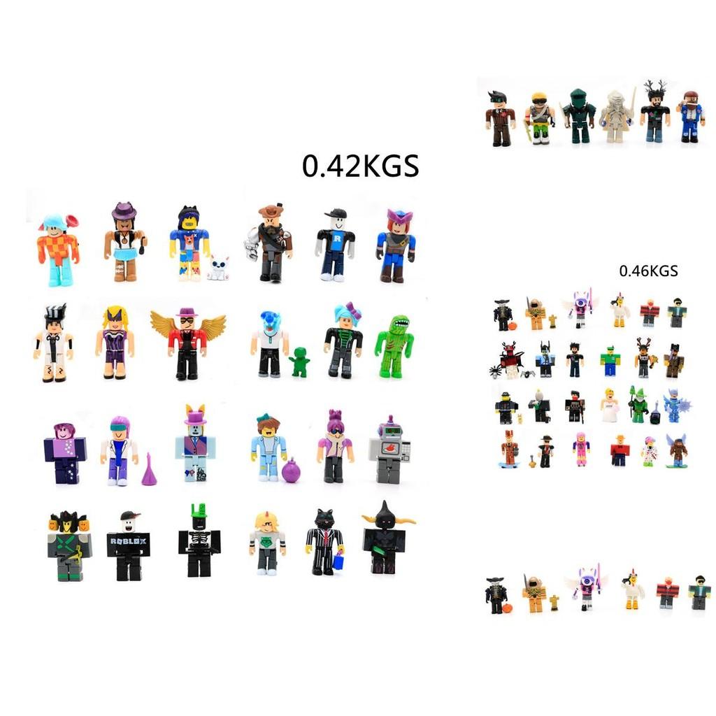 Яркий набор из 24 фигурок персонажей игр Roblox. Идеально подходит в качестве подарка для детей.
