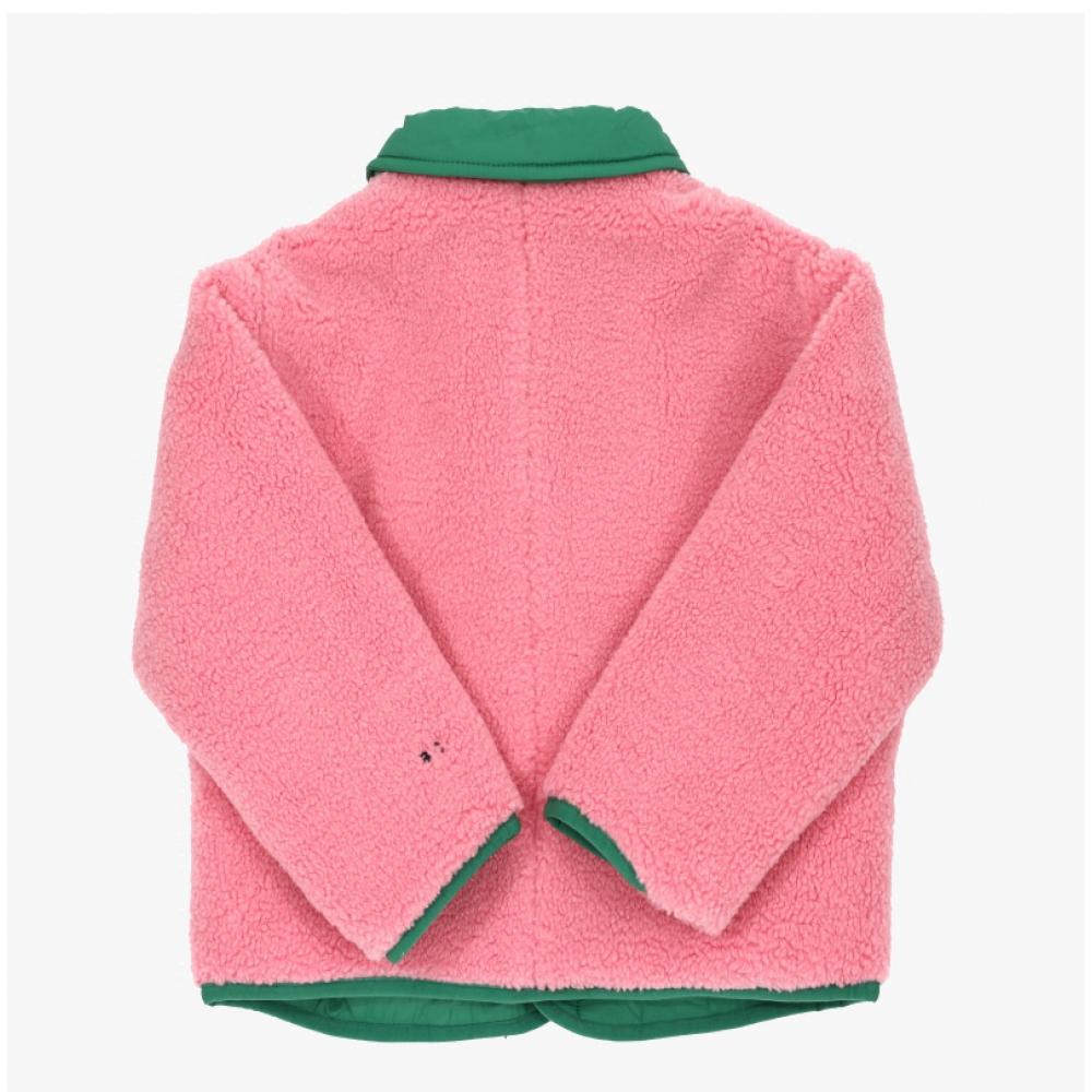 Детская двусторонняя флисовая куртка Bobo Choses Clover B225ac121