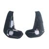 1Pair Pickup Car Front Bumper Fog Light Lamp Hoods Housing Cover Replacement for 2020 2021