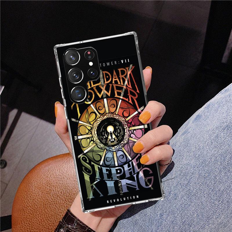 Чехол для телефона Stephen King The Dark Tower для Samsung Galaxy S24 S25 Edge S26 Ultra S23 S22 S21 Plus S20 FE + Персонализированная печать Co