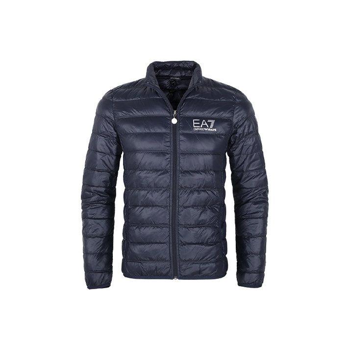 Пуховик Ea7 EMPORIO ARMANI с принтом логотипа на молнии 8NPB01-PN29Z-1578