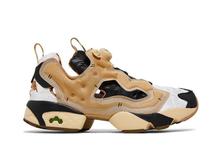 Мужские кроссовки Reebok Instapump Fury Kung Fu Panda Бежевый/Белый/Черный