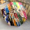 1 шт. Автоматический складной зонт - С рисунком из аниме One Piece, портативный, складная конструкция, 8 спиц, рождественские и новогодние подарки