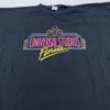 Винтажная футболка Universal Studios Florida Мужская Свободный крой Большой Размер Неоновая Парк Развлечений 90-е