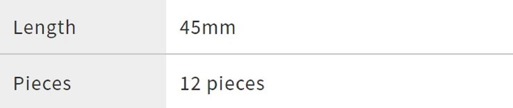 DUO Мягкая приманка Tetra Works Pipin 45 мм 12 шт. в упаковке S523 (3350)