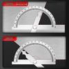 SYNTEK Stainless Steel Angle Ruler & Protractor