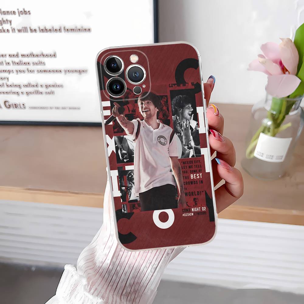 L-Luis M-Miguel Singer Для IPhone 17 16 15 14 13 12 11 Pro Max Plus Мягкая ТПУ Силиконовая Задняя Крышка Прозрачный Чехол