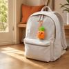 Sensory Design Corn Bag Pendant Vegetable shaped Mushroom Voice Keychain  Kids Toy
