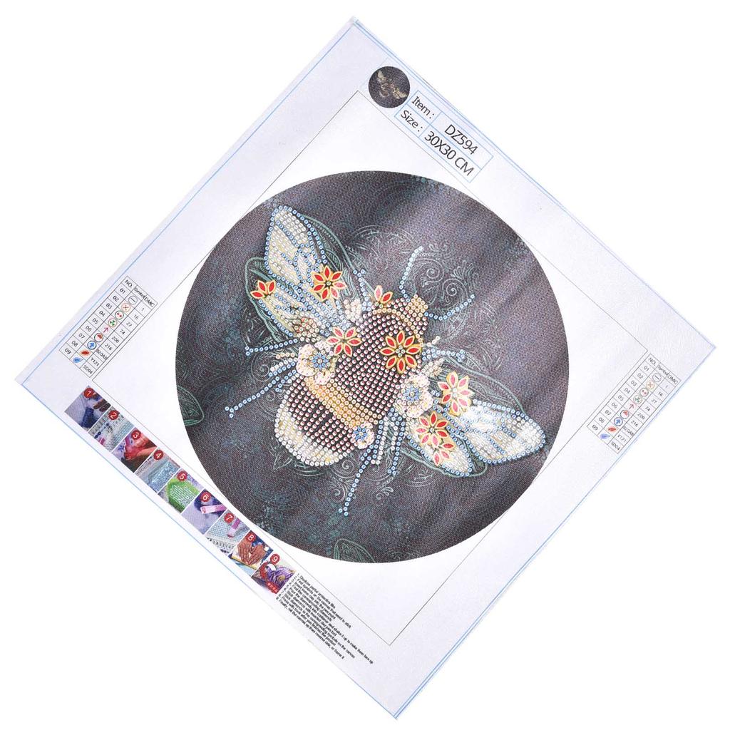 Bee Pattern Diamond Painting DIY Home Decorative Rhinestones Painting Kit Birthday Gift