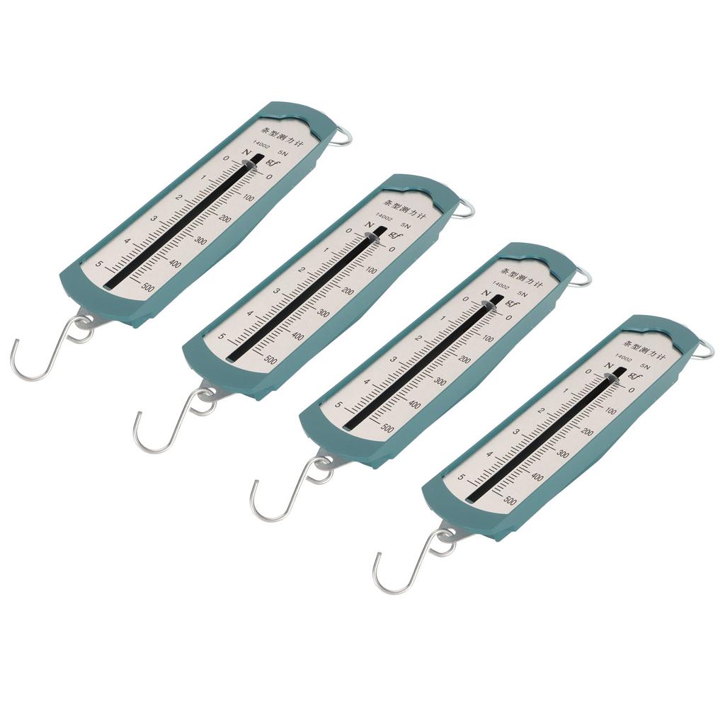 4шт пружинный динамометр 5Н точный портативный измеритель силы для физики механического эксперимента