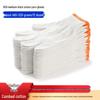 NHZHIW White Cotton Anti-Slip Work Gloves