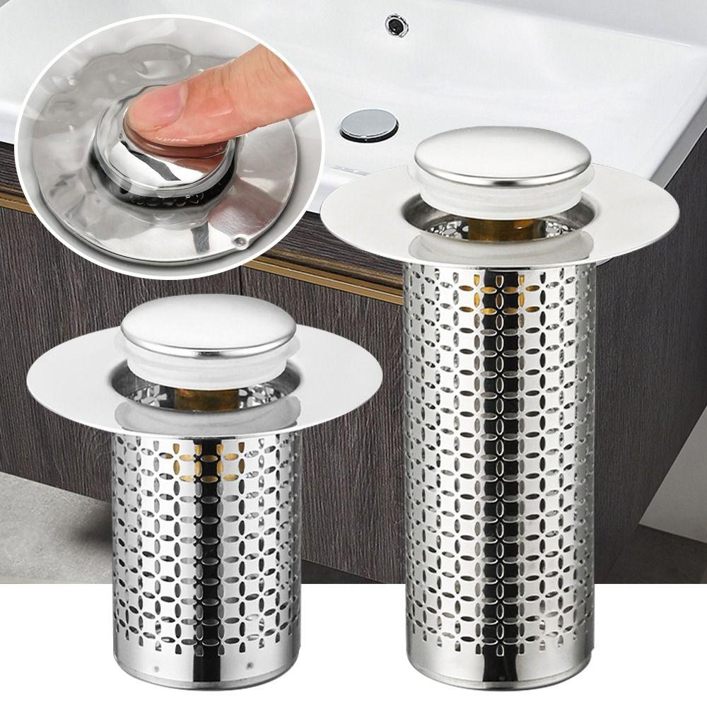 Ловушка для волос Выдвижной сливной фильтр Антизасоряющий сердечник для раковины Новый фильтр для раковины Аксессуар для ванной комнаты