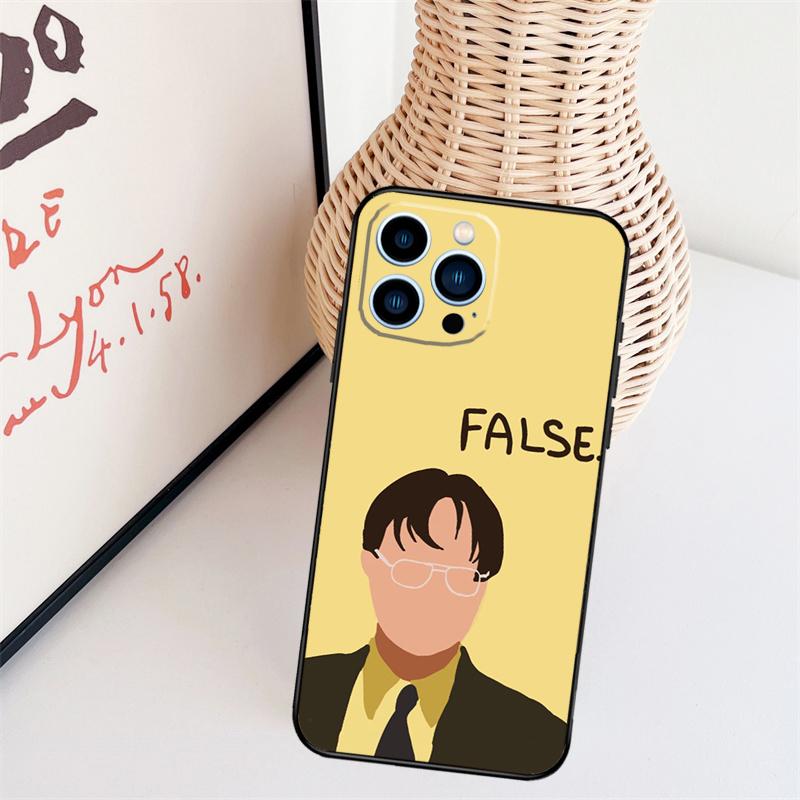 Чехол для телефона The Office Dunder Mifflin для iPhone 15 Pro Max 14 13 12 11 16 Pro Max mini XR 15 16 Plus 16e Задняя крышка