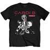 Cardi B Unisex Adult Transmission Cotton T-Shirt