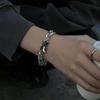 Регулируемый браслет с искусственным жемчугом, элегантный многослойный браслет-цепочка с серым хрустальным акцентом для женщин, аксессуары для украшений