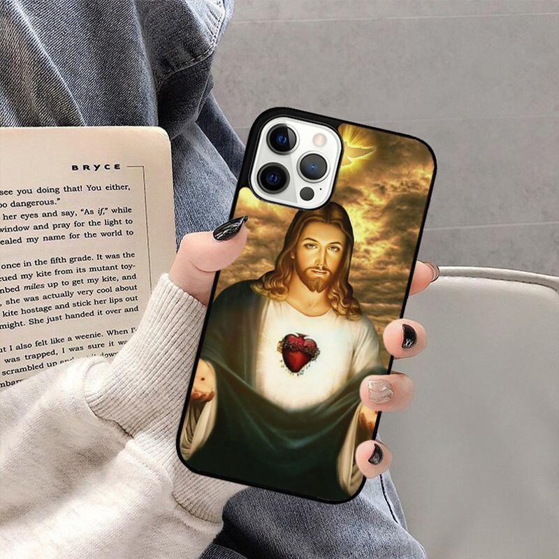 Divine Mercy Jesus Phone Case For iPhone 17 Air 16 15 14 plus 11 12 13 Pro Max coque Cover Shell