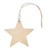 MidOcean Esty Wooden Star Hanging Decoration