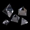 1 шт. прозрачная 4/5/6/7/8 см длина стороны прямоугольная пирамида многогранная призма оптическое стекло белая пирамида