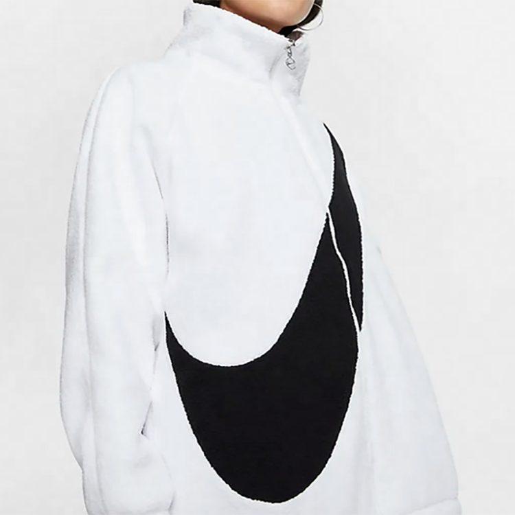 Nike Velvet Jackets Women's Stand Collar Thickened CI8938-100