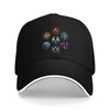 Diluc Genshin Impact Classic Baseball Caps Casual  Sandwich Hat Unisex Polyester Dad Hat Fishing