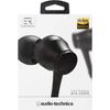 Audio-Technica ATH-CKR70 BK Wired In-Ear Headphones, High-Resolution Audio Compatible, Black