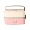 Leaf-proof Electric Heating Lunch Box Quick Heating Portable Insulated Lunchbox  For Office Workers