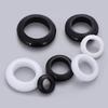 Черный/Белый Резиновый Уплотнитель Двусторонний Защитный Выходное Отверстие для Кабеля Проволочное Уплотнительное Кольцо 3~80мм Для Защиты Проволочного Кабеля Аппаратные Инструменты