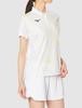 Теннисный воротник Game Sweat Quick L [Mizuno] Одежда, Рубашка, Впитывающая, Сушащая, Дезодорирующая, 62JA1702, Белый,