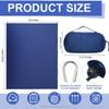 2 in 1 Multifunctional Travel Blanket, Lightweight and Warm, with Drawstring Storage Bag, Suitable for Aircraft and Camping