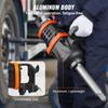 2.5 cm Air Impact Wrench, Up to 7016.37 N·m Beast Reverse Torque Output Pneumatic Impact Gun w/ 20cm Extended Anvil for Repairs and Maintenance of