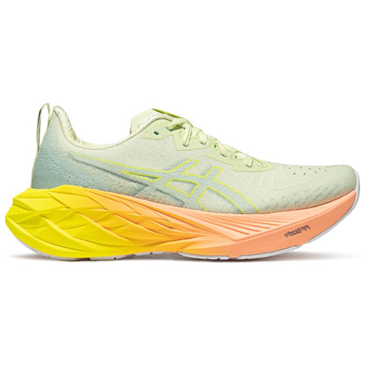 Asics Novablast 4 Paris Women Sneakers Green Cool-Matcha Safety-Yellow 1012B751-750
