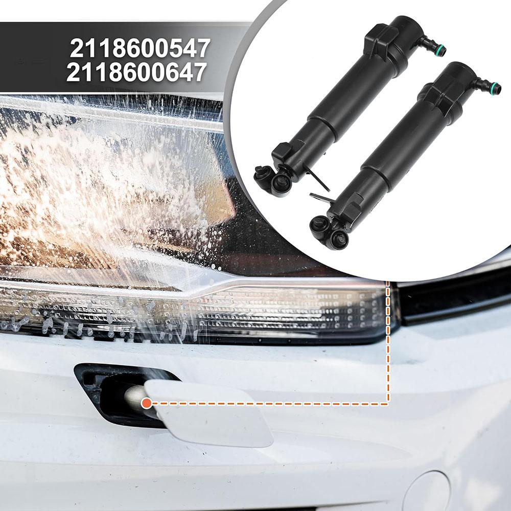 Front Left Right Headlight Washer Nozzles for Mercedes-Benz W211 E350 E500 E63