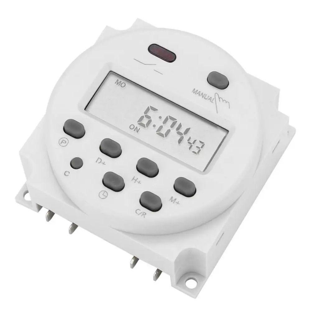 Built-in Rechargeable Battery LCD Digital Programmable Timer  Solar Lights