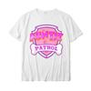 Dog Patrol Shirt Women's Clothing Funny Gift Birthday Party Family Clothing T-Shirt Birthday Gift Top Tee Shirt Women Clothing
