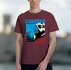 Scorpdons 2026 New Fashion Heavyweight Hot Selling Retro Printed Pattern Fun Round Neck Tshirt For Daily Comfort