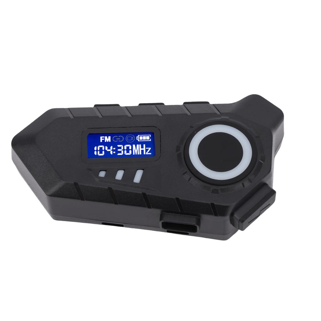Motorcycle Helmet Bluetooth Headset Noise Cancellation HiFi Sound Voice Assisting Long Battery Life IP65 Water Proof