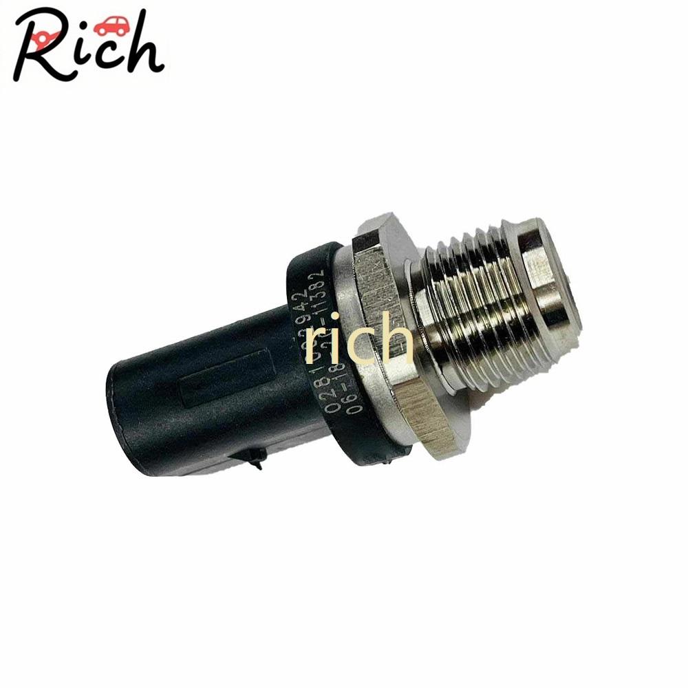 BOSCHH 0281002942 0281002700 Fuel Rail Pressure Sensor For MBB Mercedess Benzz Sprinter 2T 3 T 4T Vitoo Actross Antoss Arocss Ci