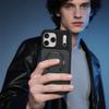 For iPhone 17 Pro Max Case Compatible with MagSafe Foldable Kickstand Shockproof TPU + PC Phone Back Cover