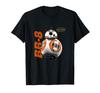 STAR WARS Пробуждение Силы BB-8 Футболка с винтажным иконным дроидом-героем