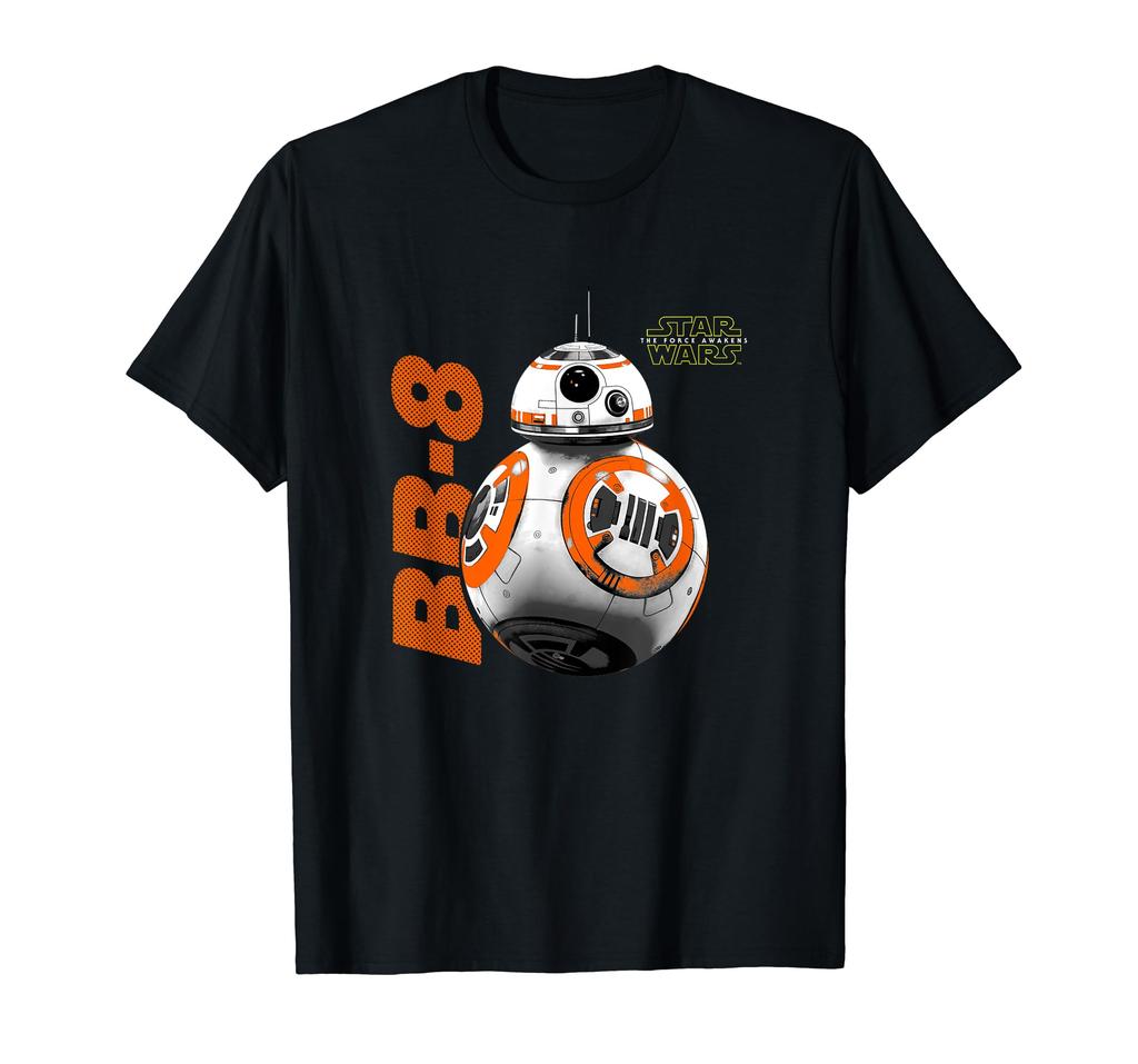 STAR WARS Пробуждение Силы BB-8 Футболка с винтажным иконным дроидом-героем