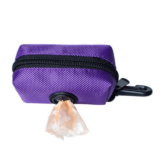 Держатель для мешков для собачьих фекалий, герметичный дозатор мешков для отходов, гигиенический держатель для мешков для сбора фекалий домашних животных с карабином для поводка