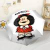 Автоматический зонт Mafalda Adventure с 8 спицами, легкий, для улицы и повседневного использования, с ярким рисунком, роскошный подарок на день рождения, Рождество, свадьбу
