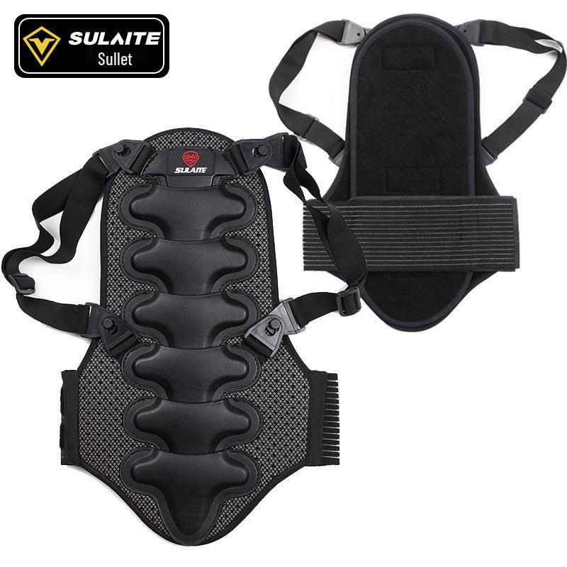 SULAITE Outdoor Sports Spine Protector - Ski, Horse Riding, Extreme Sports, Fall Protection, Thickened Back Armor
