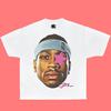 Унисекс футболка с принтом Allen Iverson AI Pink Star Boxy