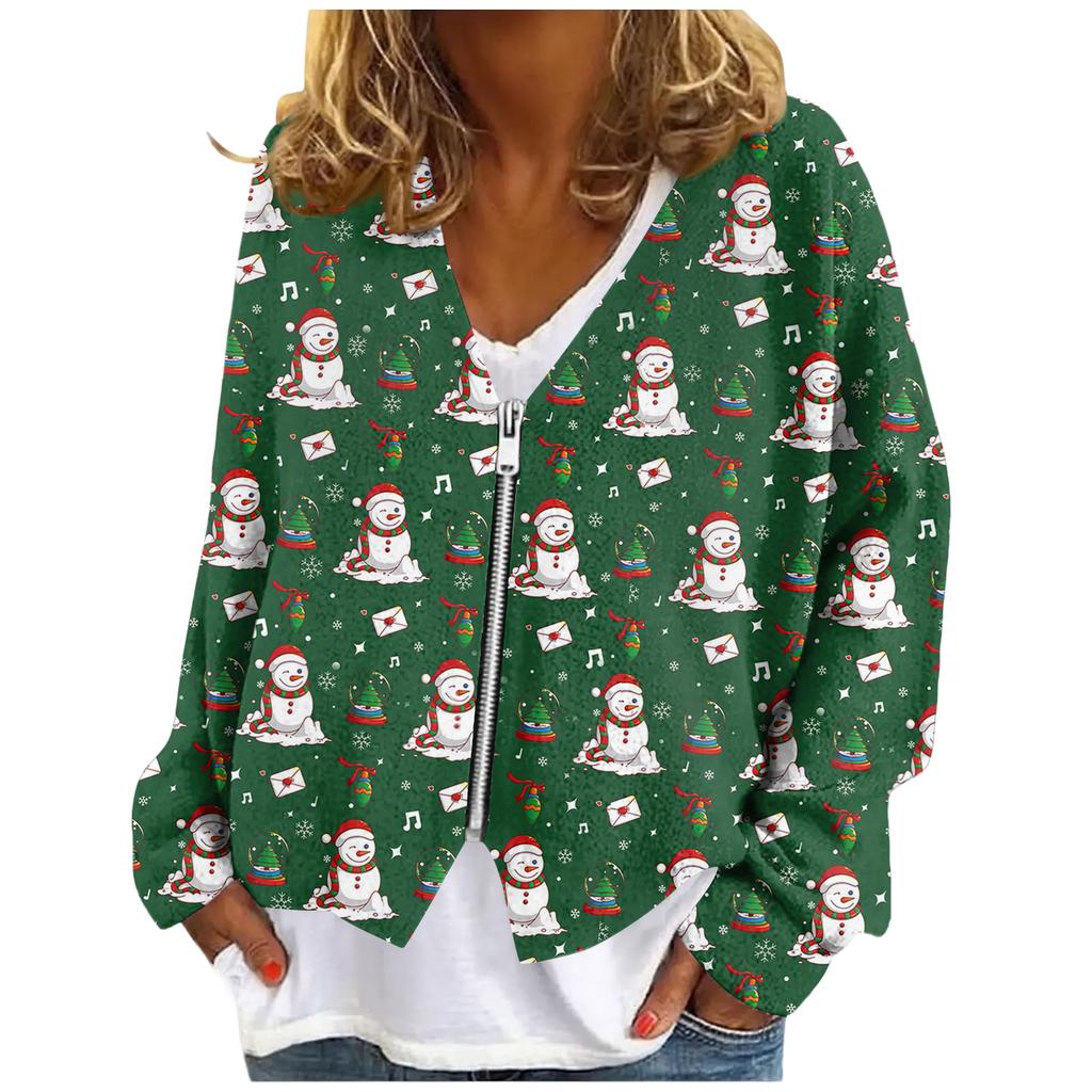 Womens Zip Up Sweaters Sweatshirts Long Sleeve Oversized Jackets Soft Casual Loose Tunic Tops