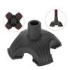 19/22MM Four Base Support Self Standing Rubber Pad Crutch Pad Cane Tip Walking Stick End Bottom
