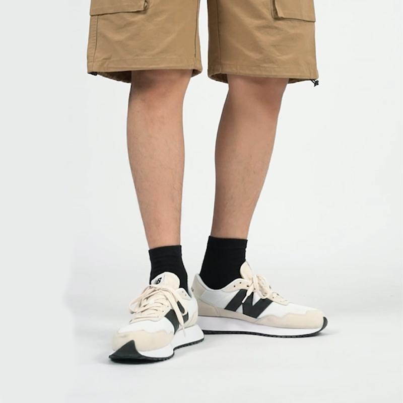 New Balance Кроссовки унисекс 237 Turtle Dove Таново-черные MS237CB